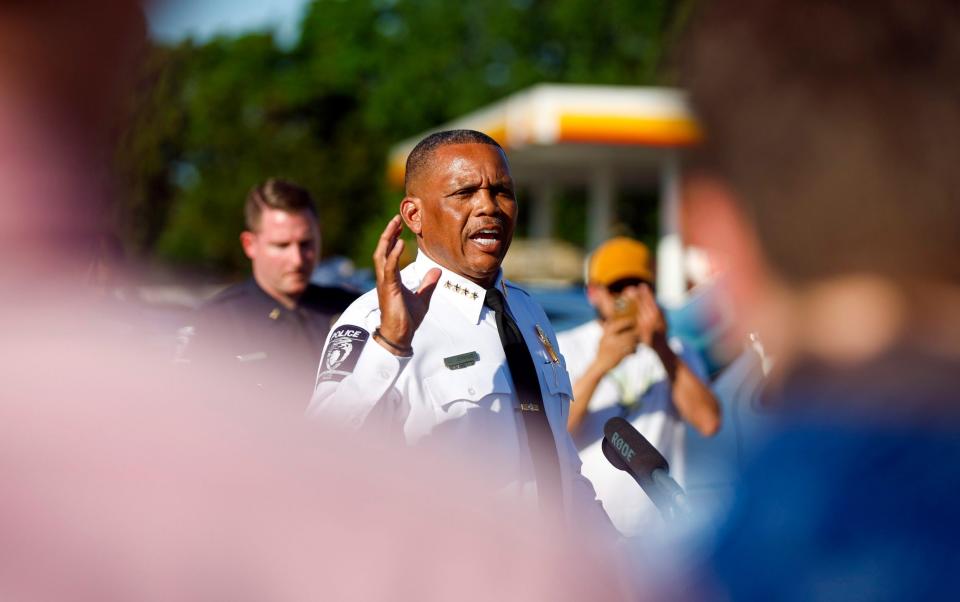 Johnny Jennings, Charlotte-Mecklenburg's police chief