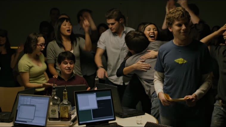 still from the social network