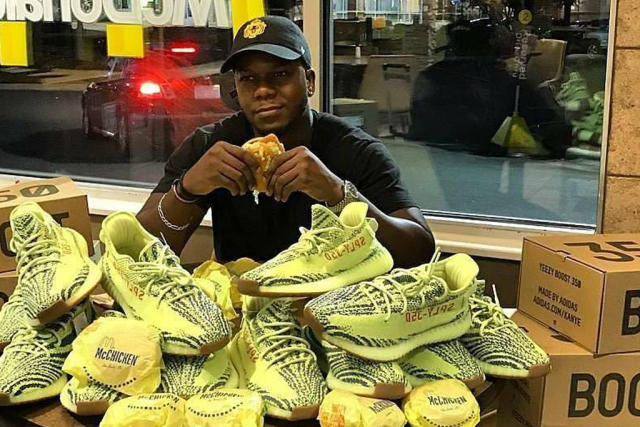Crónico fresa Pinchazo Why Are These New Yeezy Shoes Being Compared to McDonald's Sandwiches?