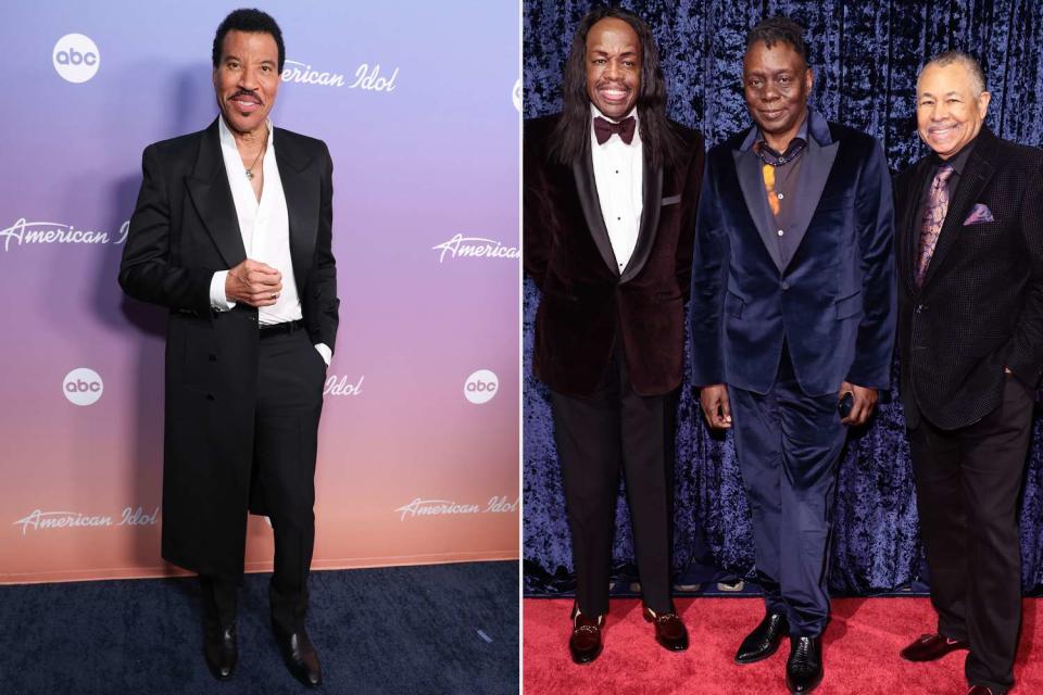 <p>Stewart Cook/ABC via Getty; Jamie McCarthy/Getty</p> Lionel Richie; Earth, Wind & Fire