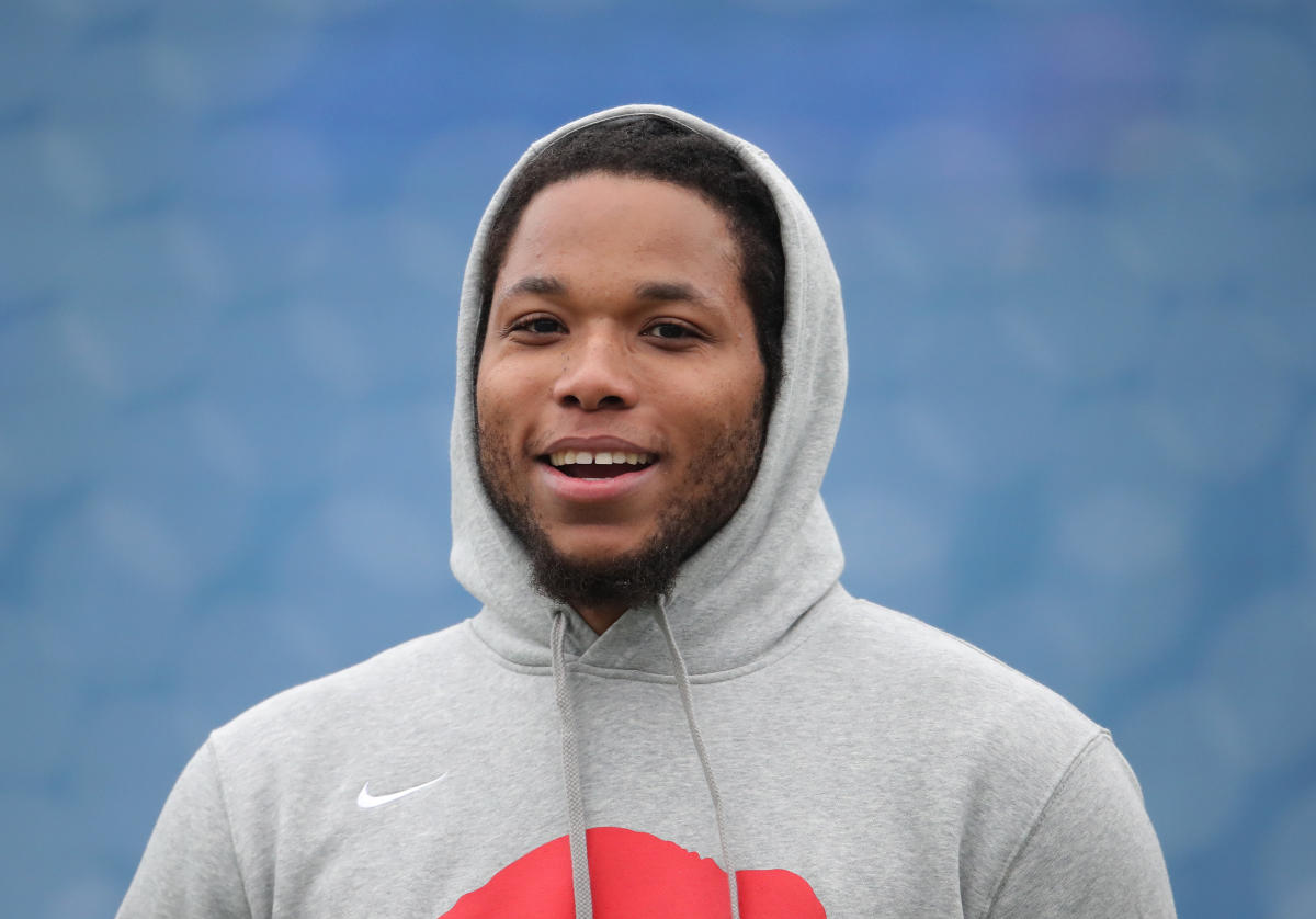 Kelvin Benjamin Works Out For Giants