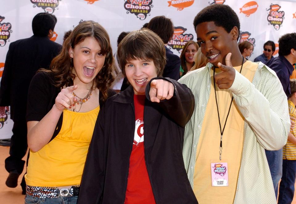 Lindsey Shaw, Devon Werkheiser and Daniel Curtis Lee (Photo by SGranitz/WireImage)