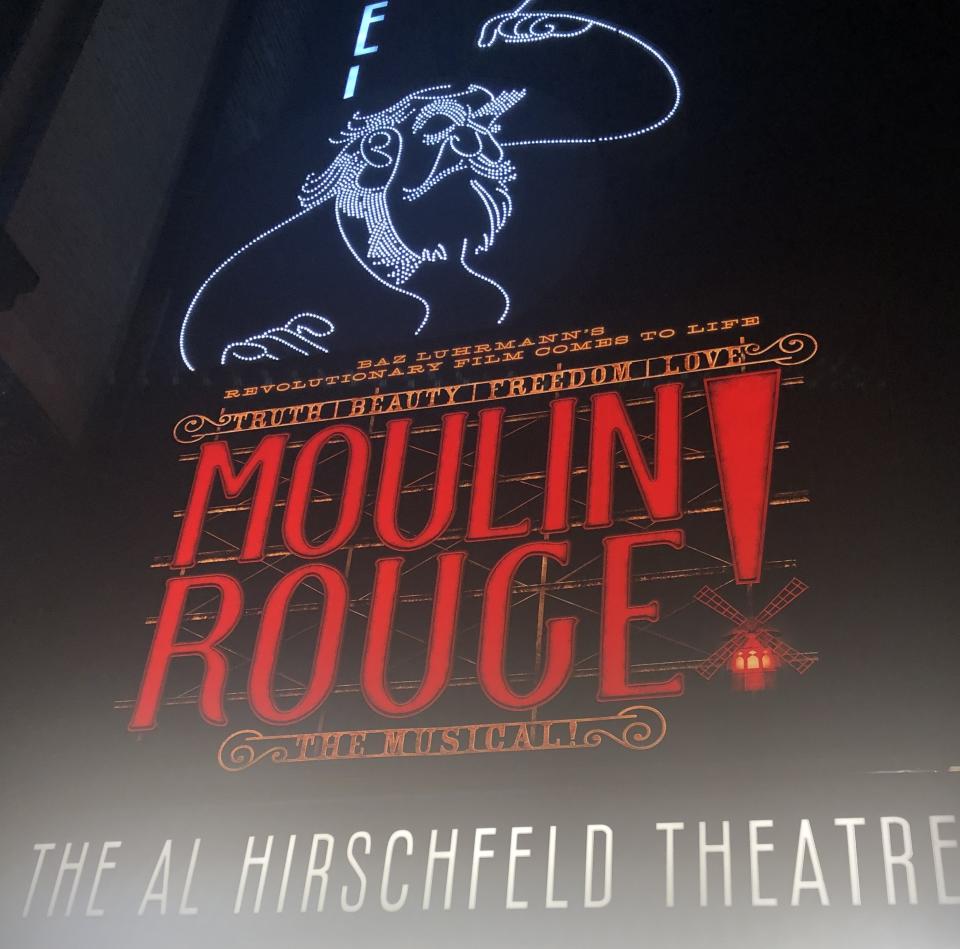 ‘Moulin Rouge!’ at the Al Hirschfeld (Baz Bamigboye/Deadline)