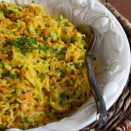 <p>This recipe marries the flavors and textures of fall into a beautiful, delicious side dish.</p><p><strong>Get the recipe at <a rel="nofollow noopener" href="http://whatagirleats.com/harvest-squash/" target="_blank" data-ylk="slk:What a Girl Eats;elm:context_link;itc:0;sec:content-canvas" class="link ">What a Girl Eats</a>. </strong></p>