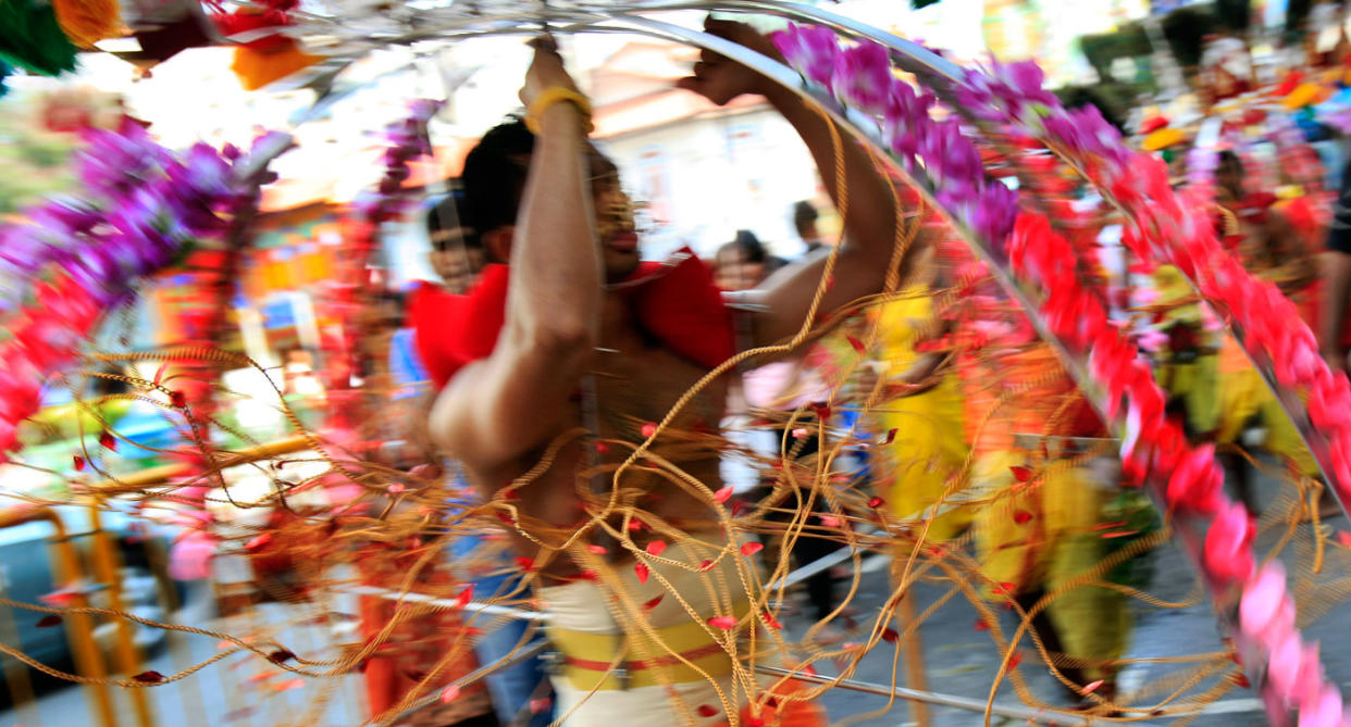 Why Thaipusam is ending early this year in Singapore. (AP file photo/Wong Maye-E)