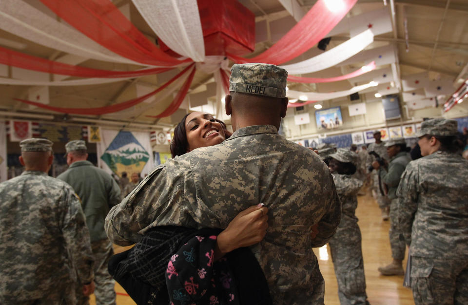 Soldiers Return To Fort Carson After Seven-Month Deployment In Iraq