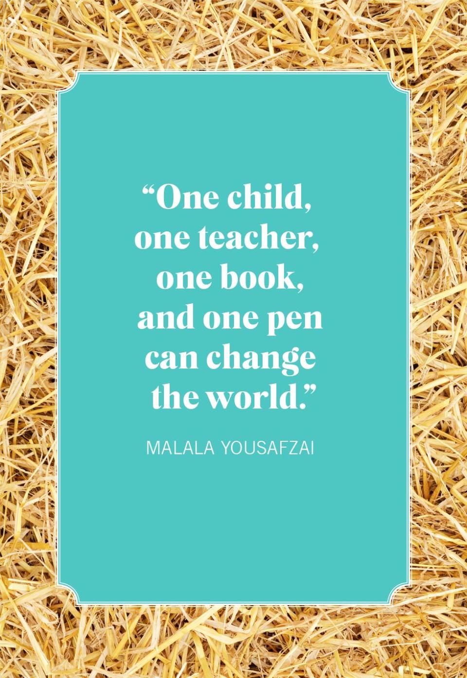 malala quotes about change