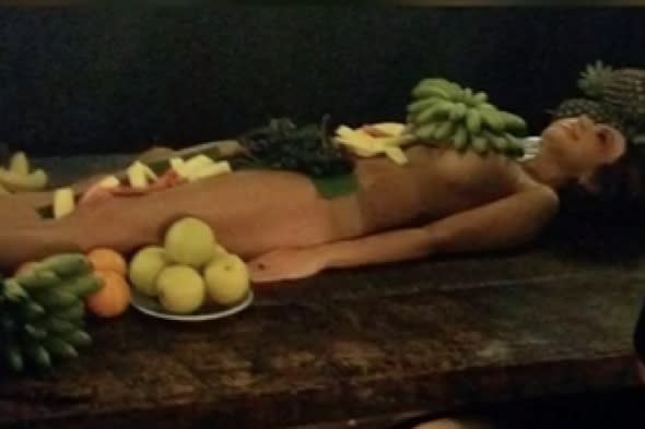 Cruise Bar under fire for using naked women as 'fruit serving platters'