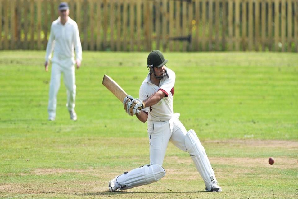 Craven League action between Riddlesden and Sutton