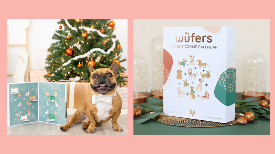 Best holiday gifts for dogs: Wufers Advent Cookie Calendar.