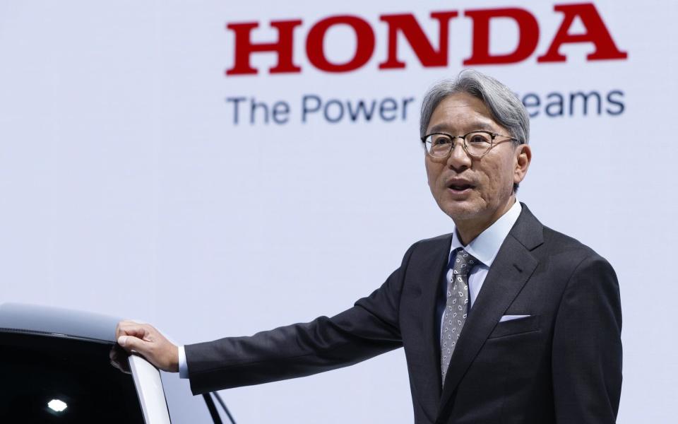 Honda chief Toshihiro Mibe