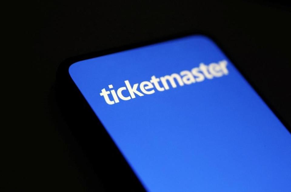 全球網上演唱會門票網站Ticketmaster遭黑客入侵。(路透社)