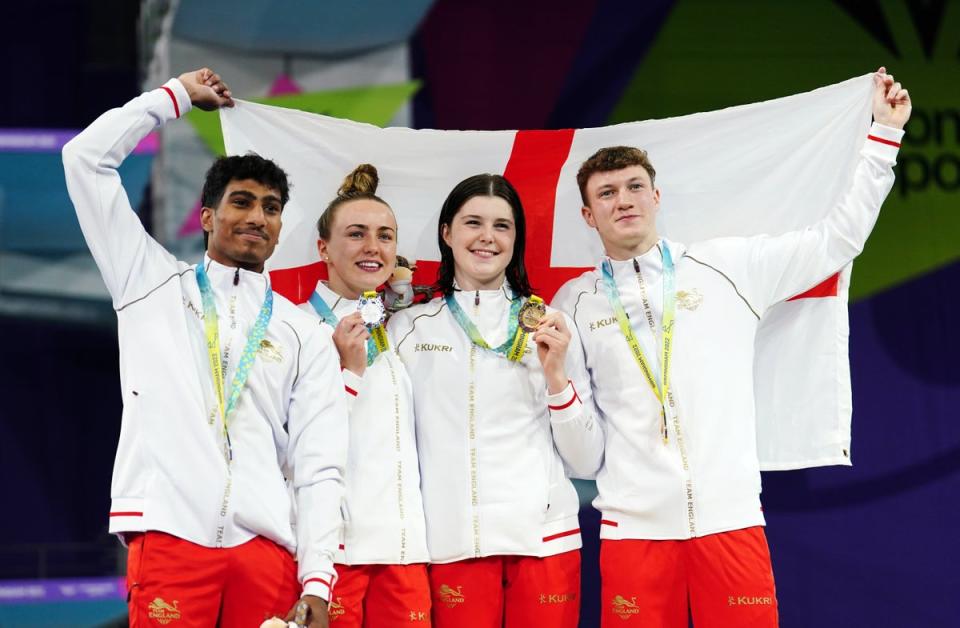 England surpassed their previous medals tally on the final day of the Commonwealth Games (David Davies/PA) (PA Wire)