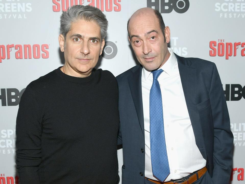 Michael Imperioli and John Ventimiglia in 2019.