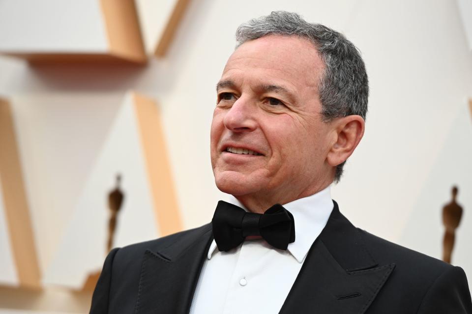 Disney CEO Robert Iger arrives for the 92nd Oscars at the Dolby Theatre in Hollywood, California on February 9, 2020. (Photo by Robyn Beck / AFP) (Photo by ROBYN BECK/AFP via Getty Images)