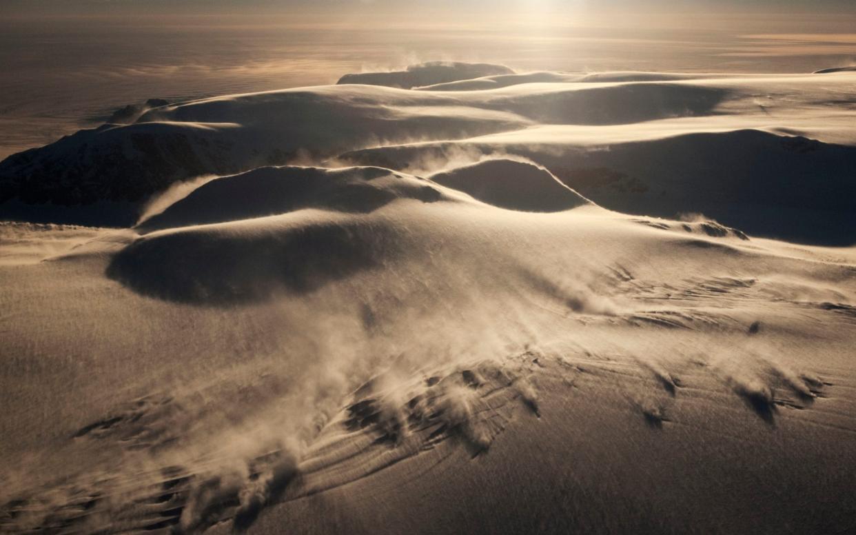 Larsen C ice shelf  - Dr Andrew Elvidge/University of East Anglia/PA