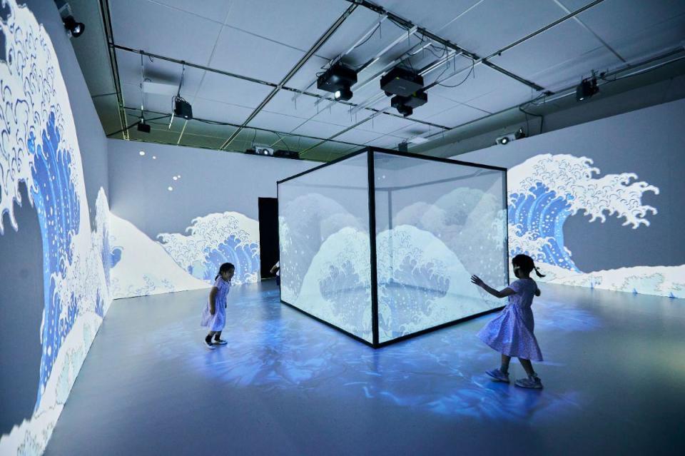 日本旅遊｜名古屋浮世繪沉浸式光影藝術展！9大打卡空間、逾300件浮世繪名作、互動小遊戲