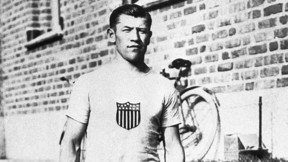 Athlete and Native American icon Jim Thorpe (1887-1953).  / Credit: CBS News