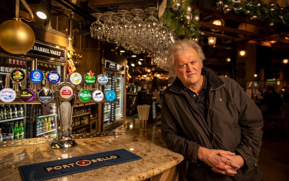 Tim Martin, the JD Wetherspoon chairman