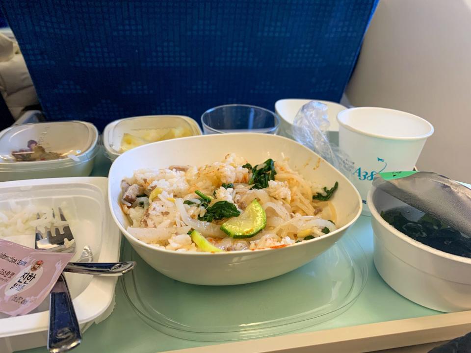 korean air bibimbap