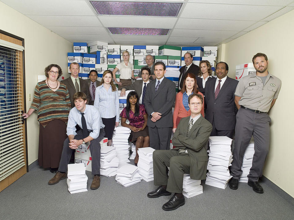 The cast of "The Office"