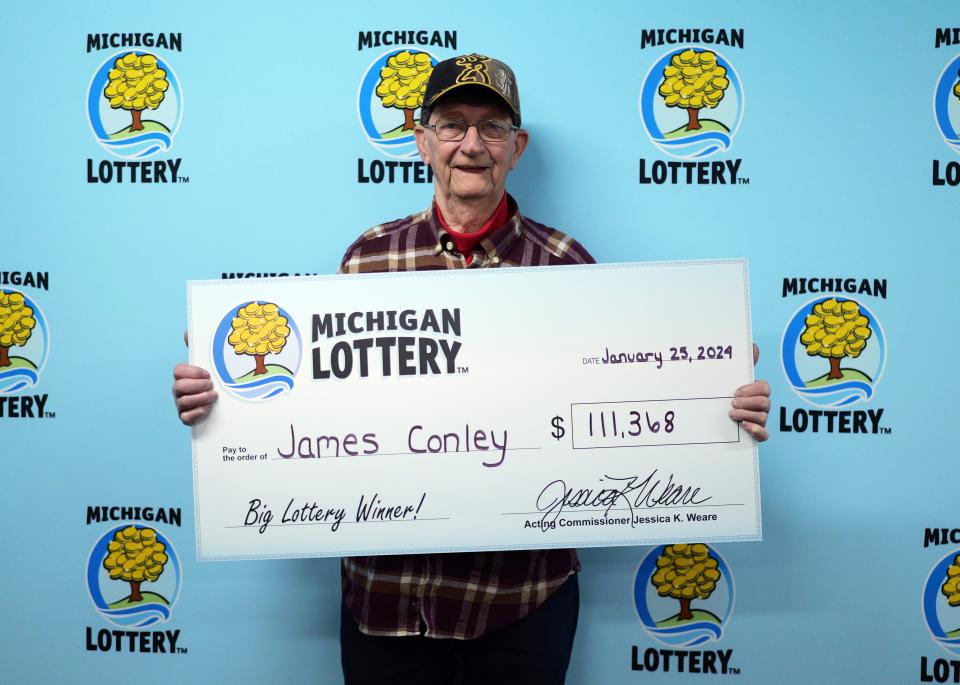 James Conley of Hesperia recently won a Jackpot Slots Fast Cash jackpot worth $111,368.