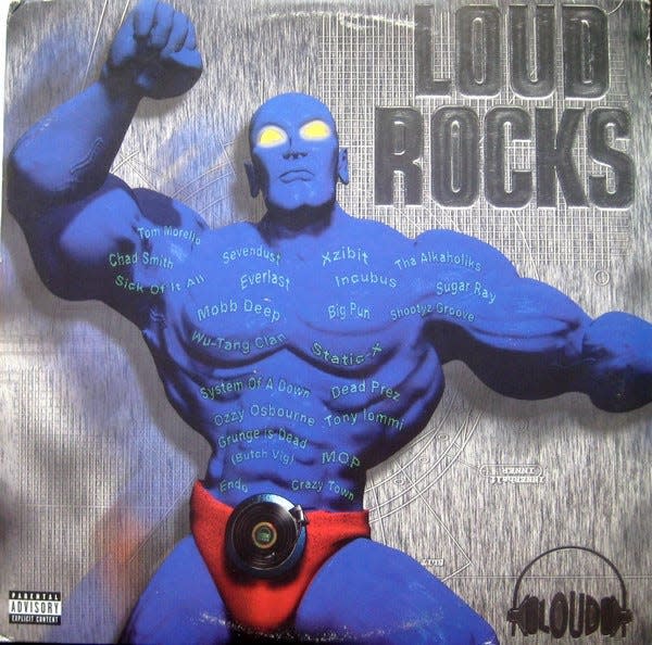 Loud Rocks album artwork.