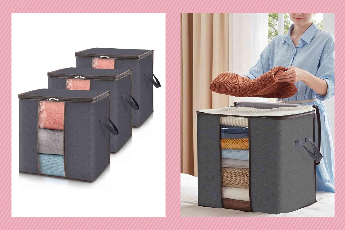 Amazon Shoppers Swear by These ‘Spacious’ Storage Bags for Tidy Homes ...