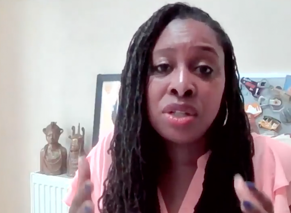 Dawn Butler has accused the Metropolitan Police of institutional racism (Sky News)