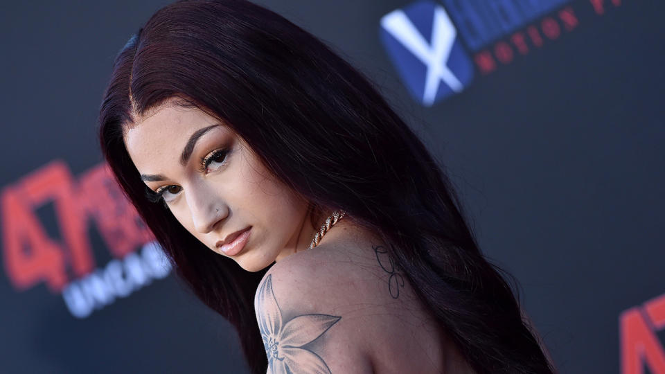 Bhad Bhabie at the 47 Meters Down premiere 2019