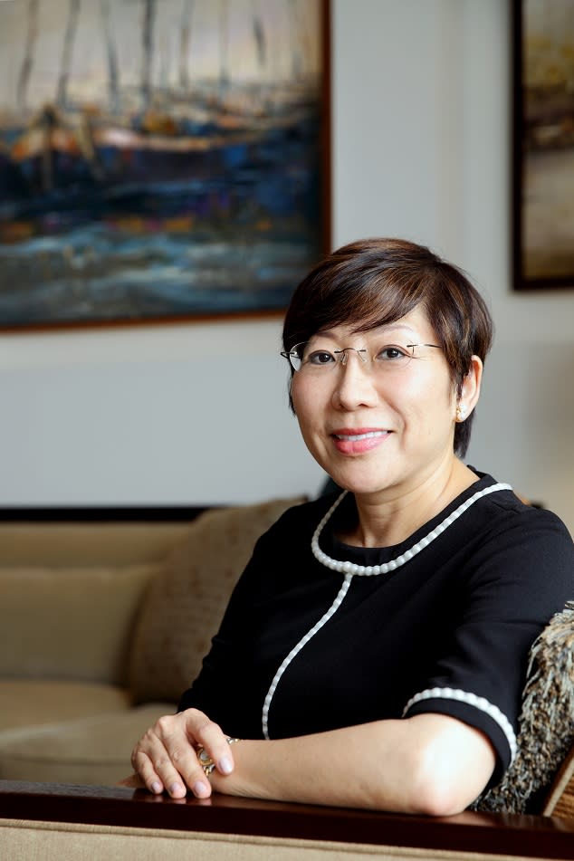 Kristine Lumley-Holmes, a Canadian citizen-turned-Singapore permanent resident