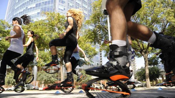 Kangoo jumps o cómo quemar calorías con el efecto rebote