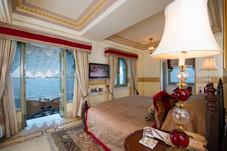 Room with a view at Taj Lake Palace (Taj Hotels)