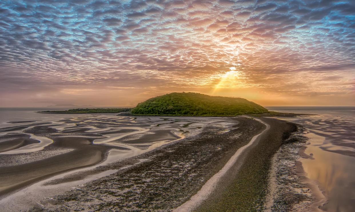 <span>Little Green Island at the southern end of the Whitsundays was sold for $5.6m.</span><span>Photograph: Harcourts MackTown</span>