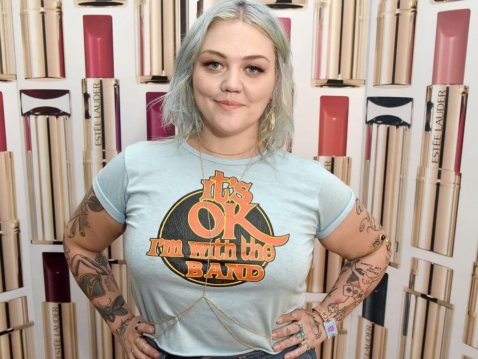 Elle King attends Estee Lauder at Stagecoach Festival on April 28, 2017 in Indio, California