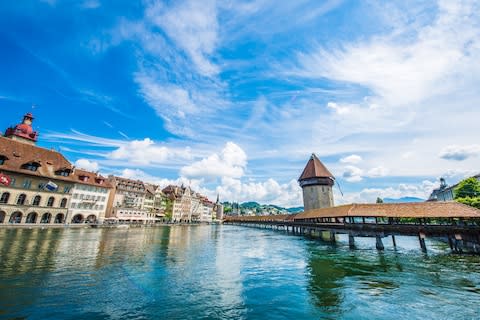 Lake Lucerne - Credit: getty