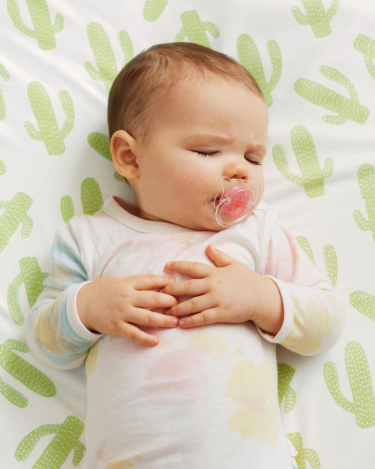 sleeping baby cactus bedding