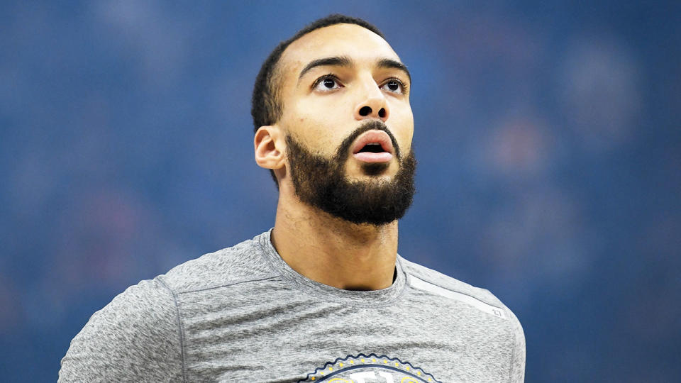 NBA star Rudy Gobert is still struggling with his sense of smell, three months after testing positive for the coronavirus. (Getty Images)