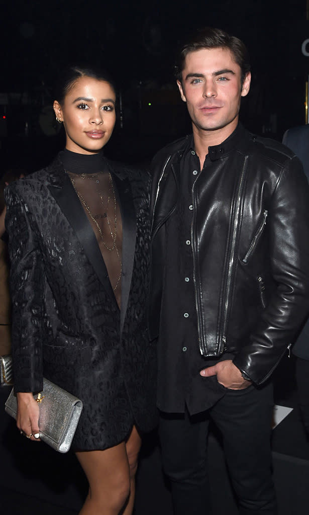 Zac Efron and Sami Miro