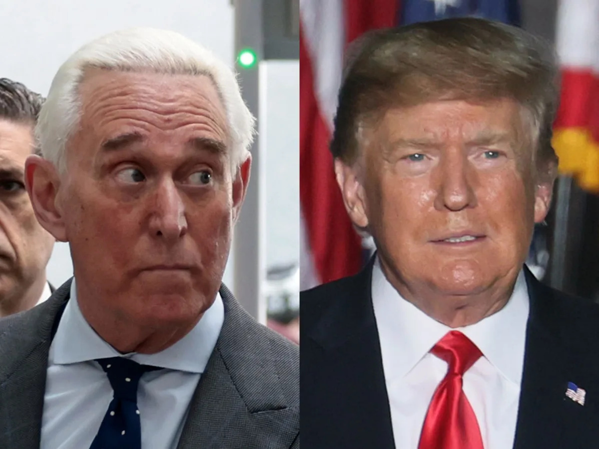 Trump ally Roger Stone is telling the former president's supporters to move on f..