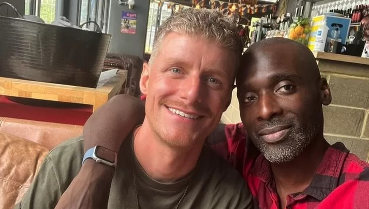 Michael Smith and his boyfriend Nat Asabere were taken to hospital after a homophobic attack in south London (Michael Smith)