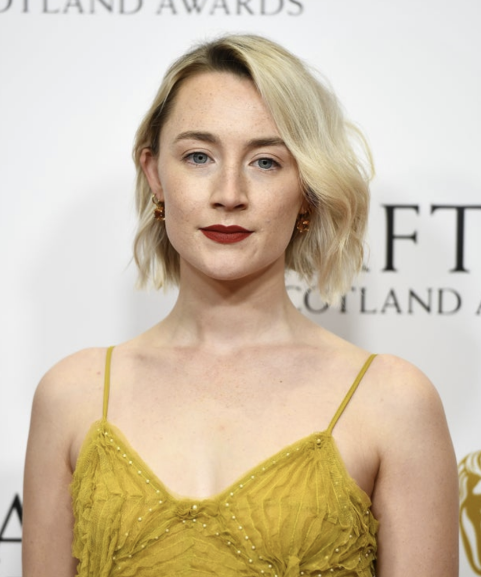 Saoirse on the red carpet