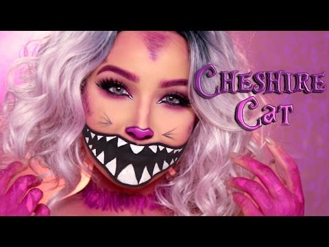 14) Cheshire Cat  from 'Alice in Wonderland' Makeup