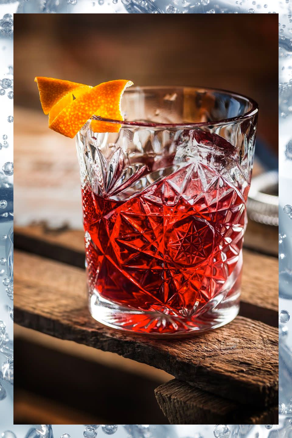 <p>A favorite of bartenders all over the world, the Negroni is a simple three-ingredient cocktail:</p><p>- 1 oz gin<br>- 1 oz Campari<br>- 1 oz sweet vermouth</p><p><em>Stir ingredients with ice.</em></p><p><strong>More:</strong> <a href="https://www.townandcountrymag.com/leisure/drinks/a3205/things-you-didnt-know-about-the-negroni/" rel="nofollow noopener" target="_blank" data-ylk="slk:15 Things You Didn't Know About Negronis;elm:context_link;itc:0;sec:content-canvas" class="link ">15 Things You Didn't Know About Negronis</a></p>