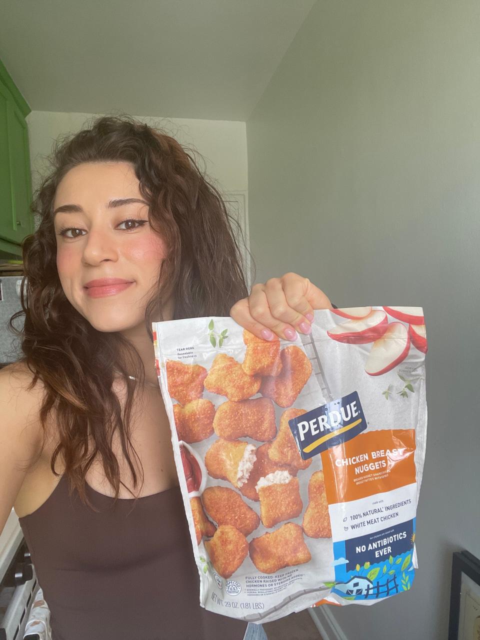 selfie with perdue nuggets