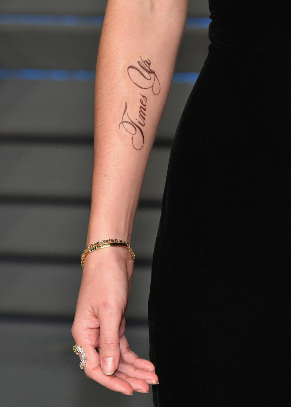 It’s not known whether the inking was permanent or temporary. (Photo: Getty)