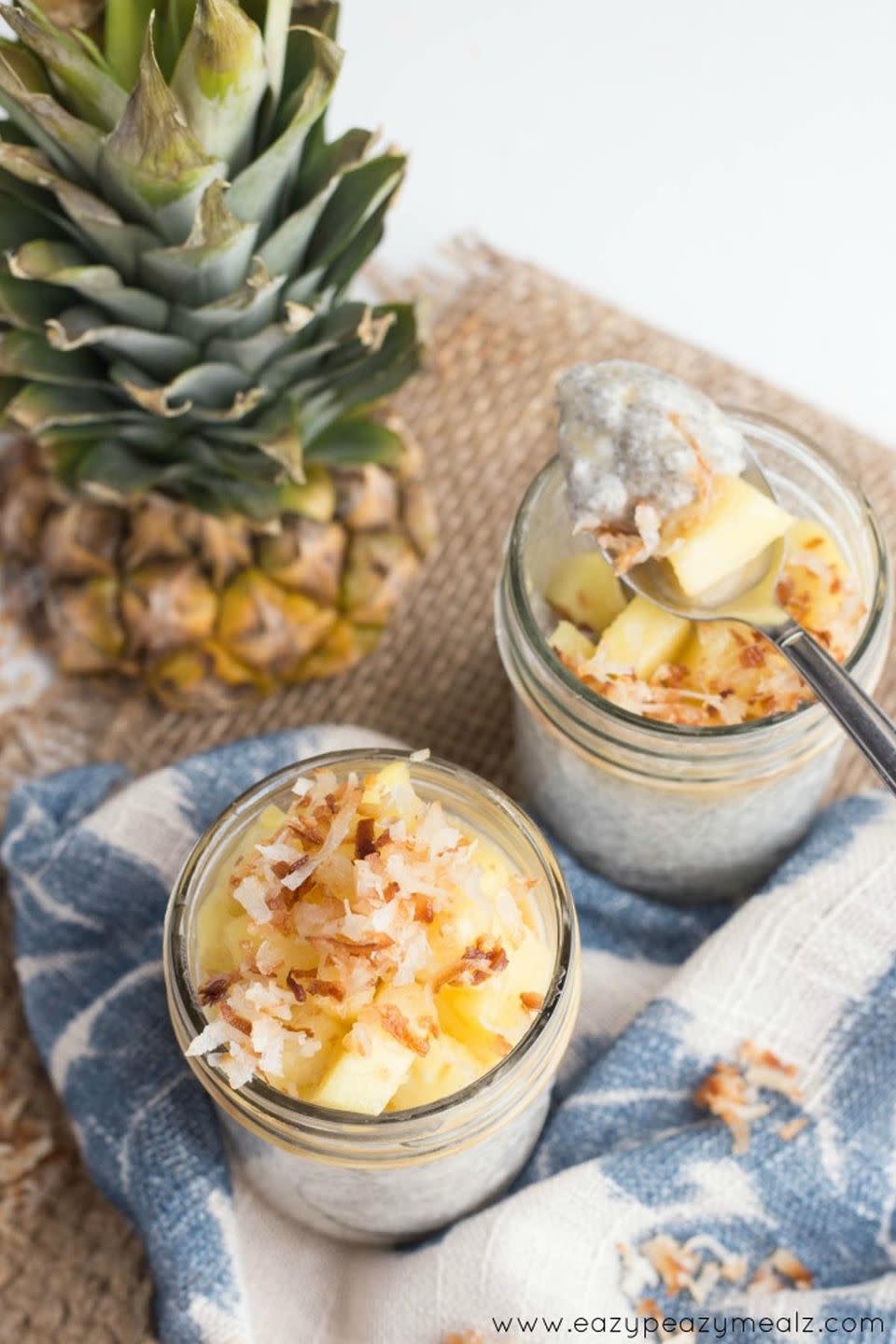 Piña Colada Chia Pudding