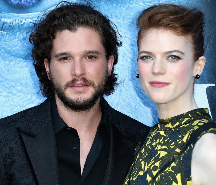 Kit Harington con Rose Leslie