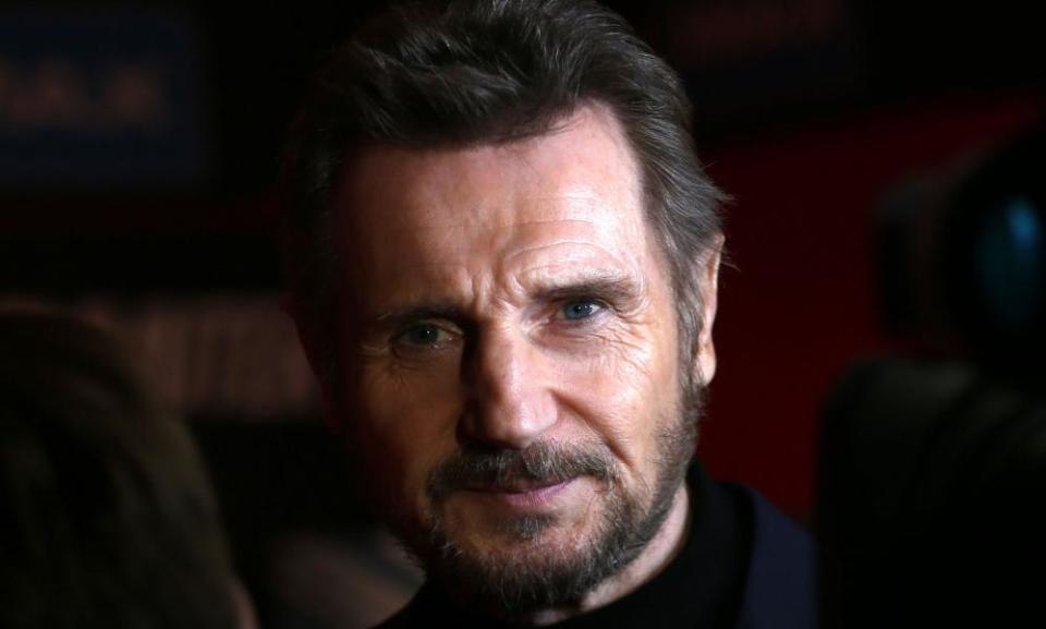 Liam Neeson: ‘there’s famous people, being suddenly accused of touching some girl’s knee and suddenly they’re being dropped’.