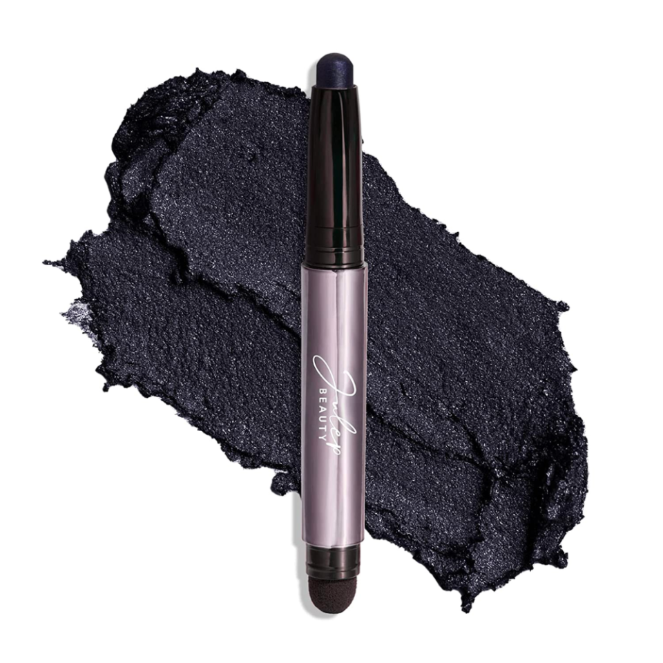 Julep Eyeshadow 101 Crème to Powder Waterproof Eyeshadow Stick, Midnight Blue Shimmer